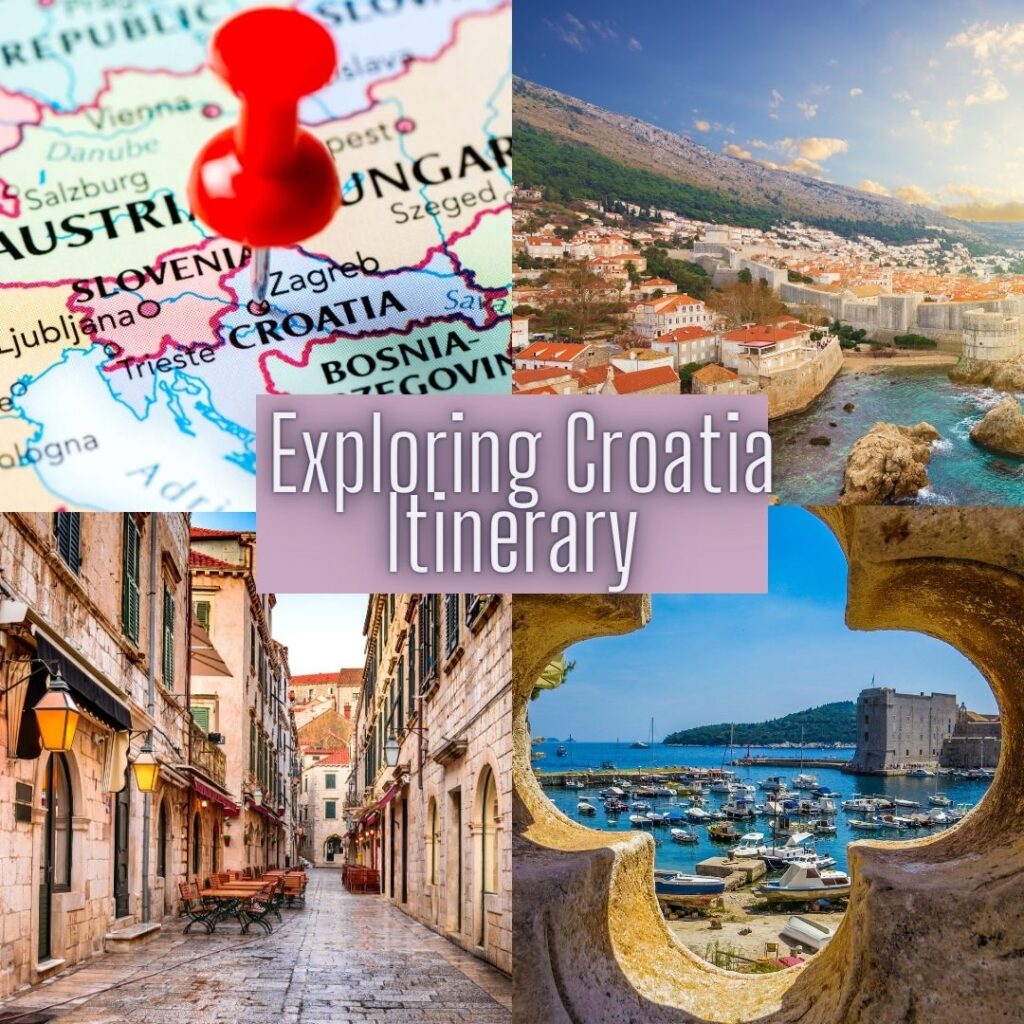 Exploring Croatia Itinerary