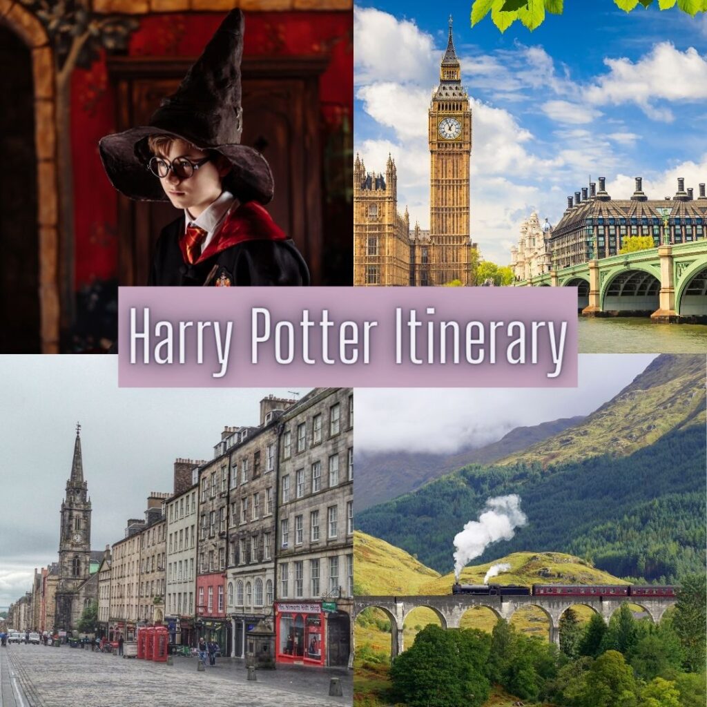 Harry Potter Itinerary